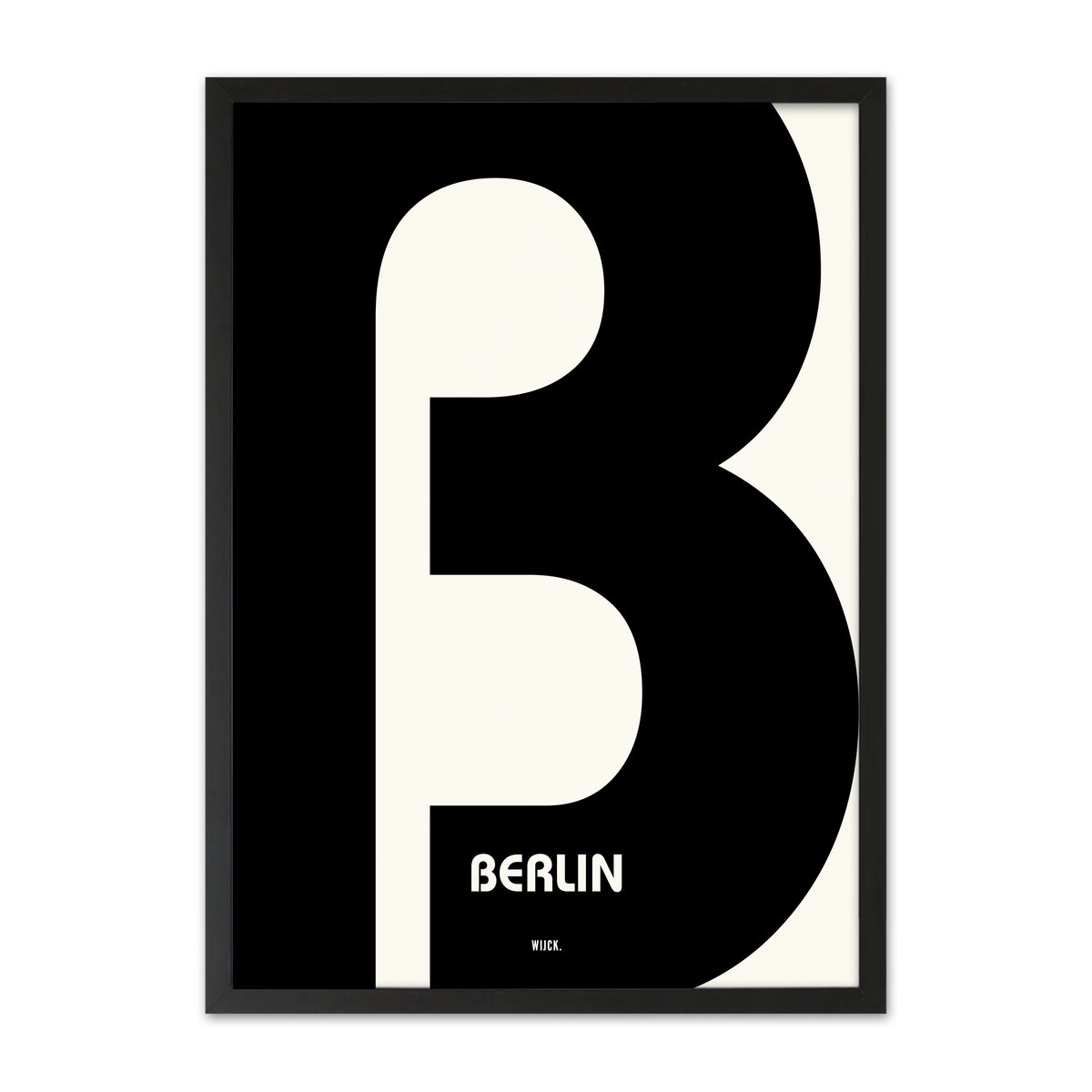 Poster of B from Berlin | WIJCK.